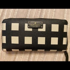Kate Spade Checkered Wallet